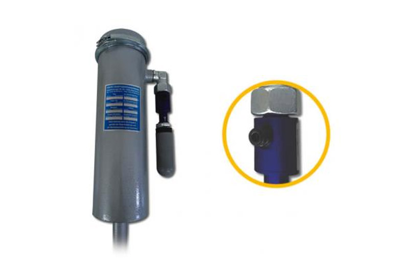 Ölnebelabscheider mit Druckluftantrieb / Vakuumerzeuger